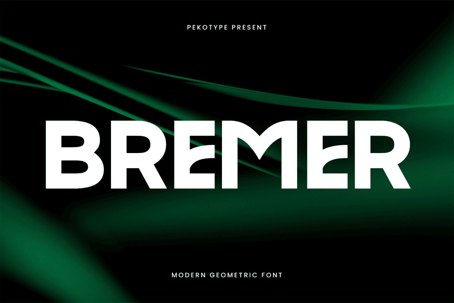 Bremer Font · 1001 Fonts
