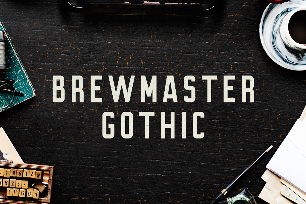 Brewmaster Gothic Round illustration 11