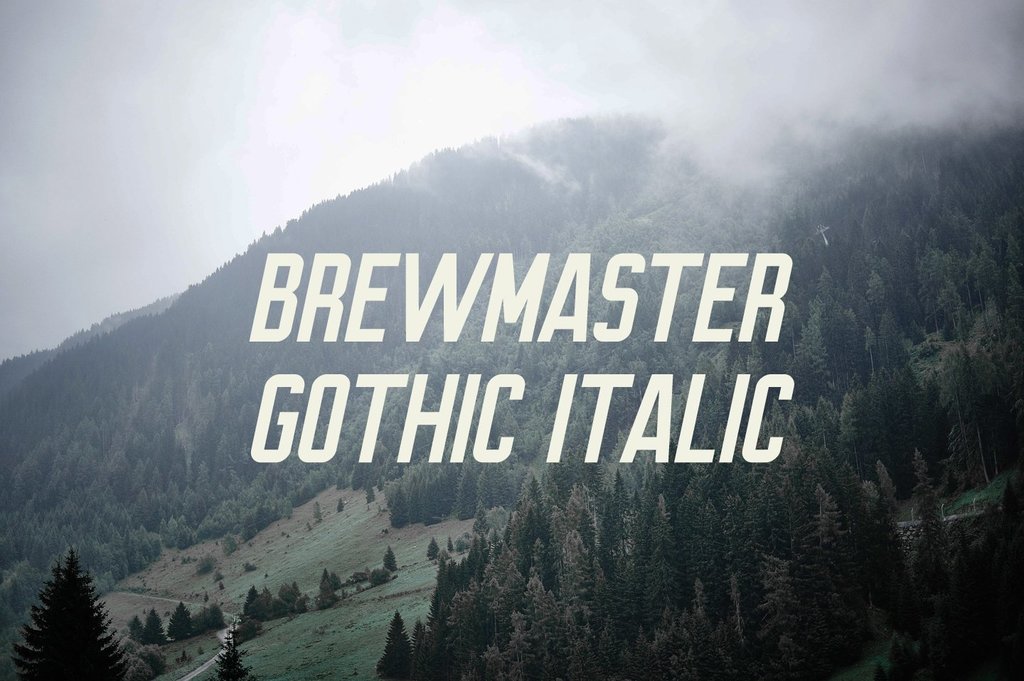 Brewmaster Gothic Round illustration 7