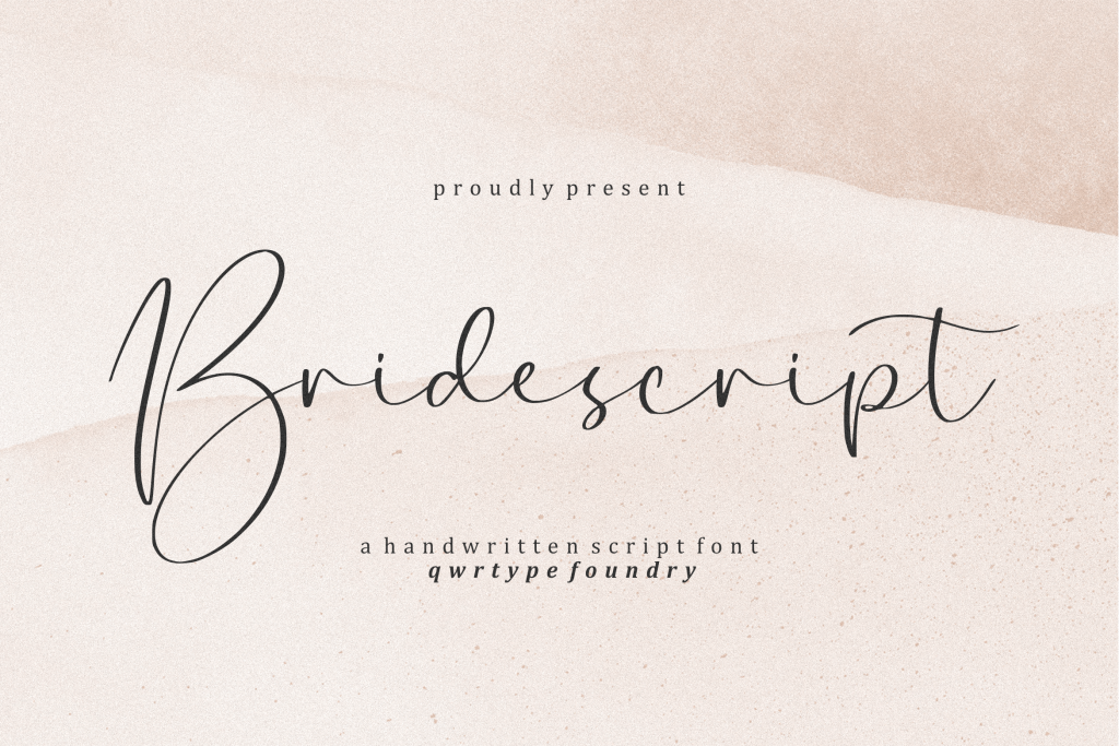 Bridescript illustration 2