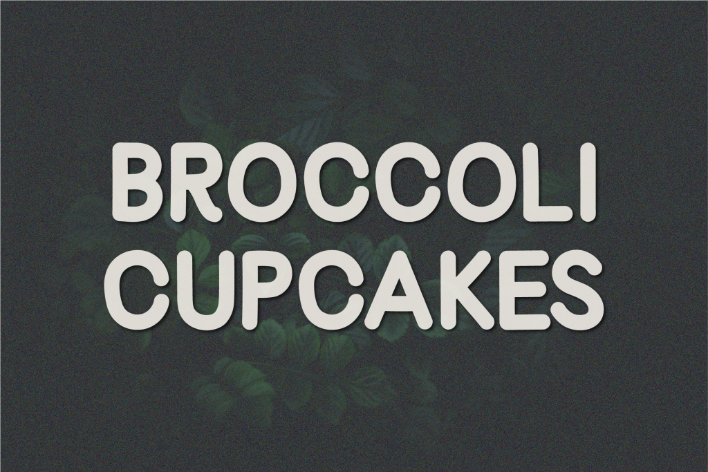 Broccoli Cupcakes illustration 2