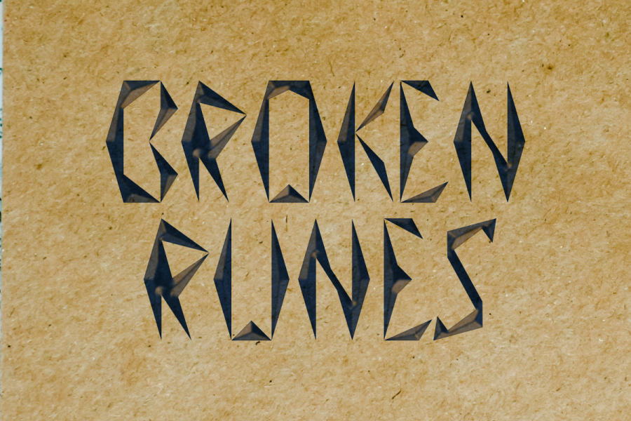Broken Runes Font · 1001 Fonts