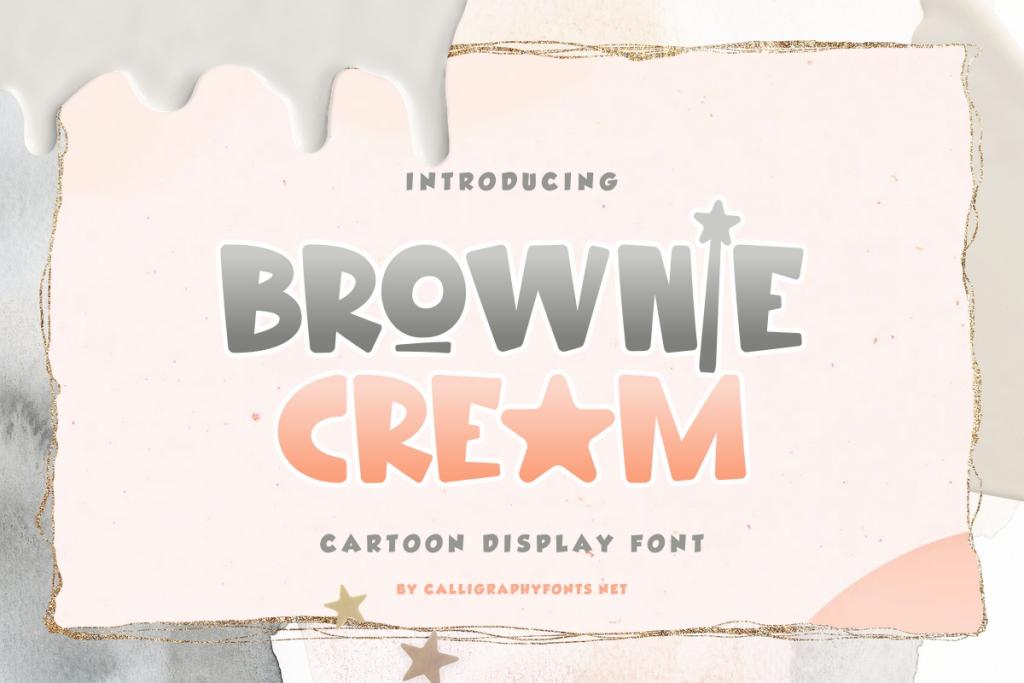 Brownie Cream Demo illustration 2
