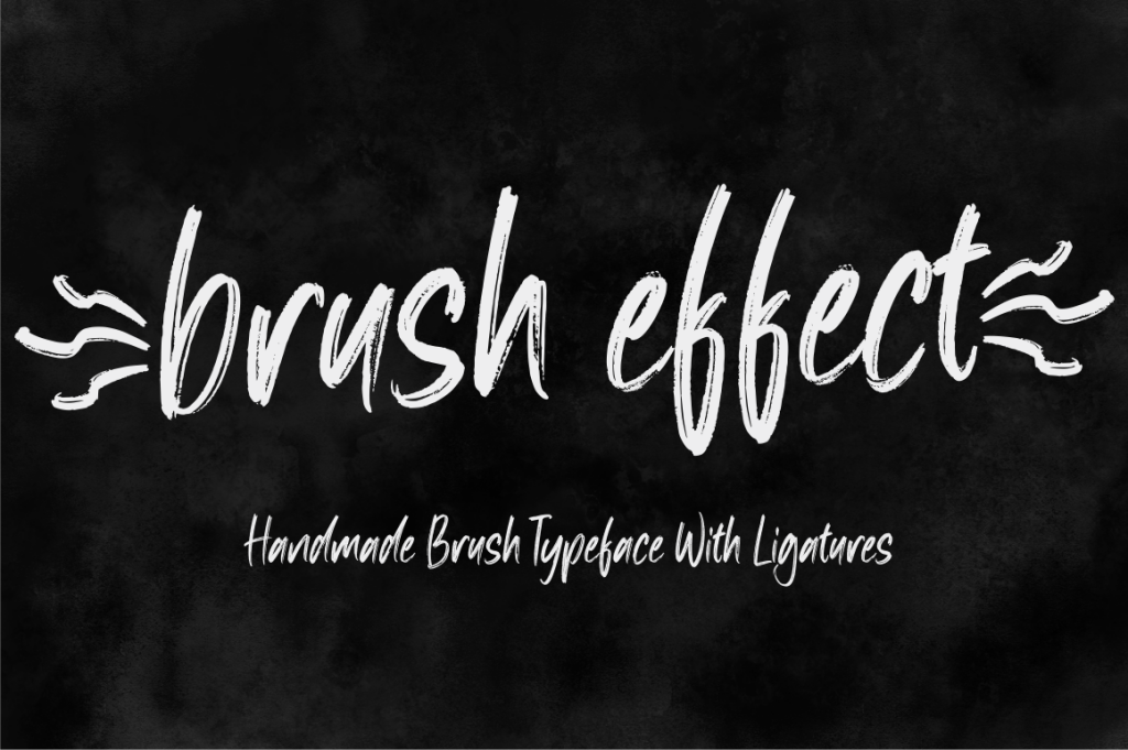 Brush effect illustration 3
