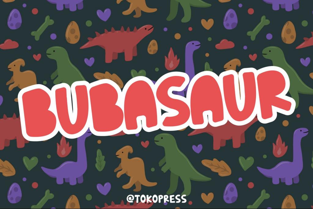 Bubasaur illustration 10