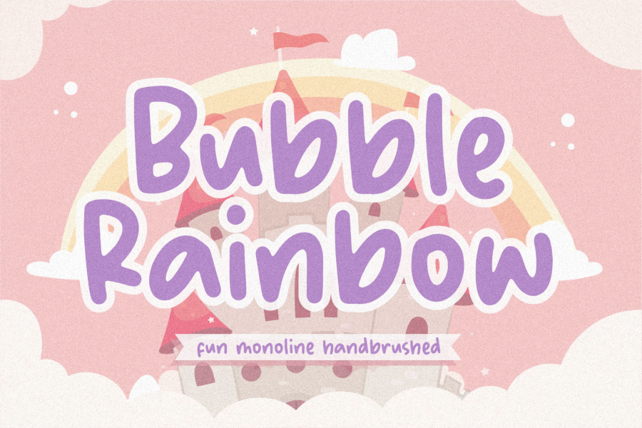 Bubble Rainbow illustration 2