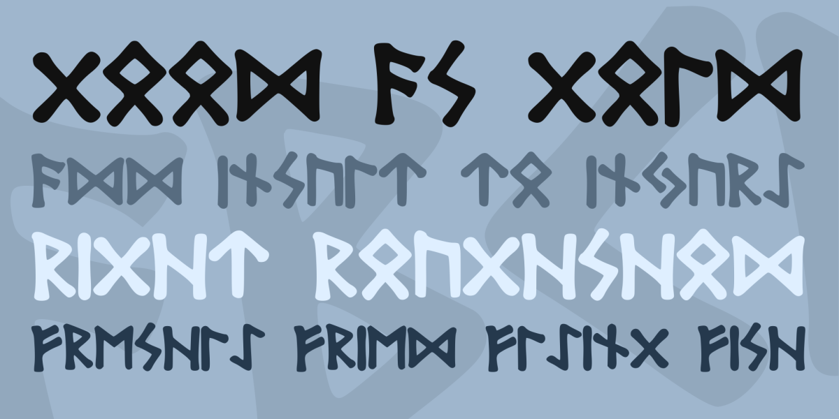 Bubble Runes Font · 1001 Fonts