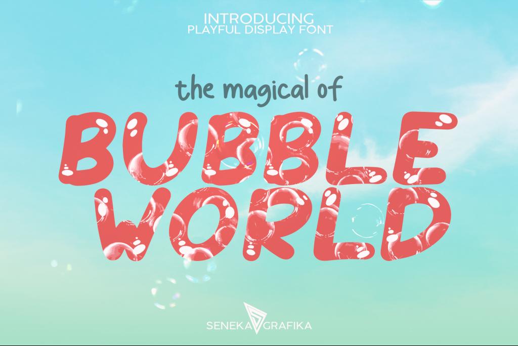 Bubble World illustration 2