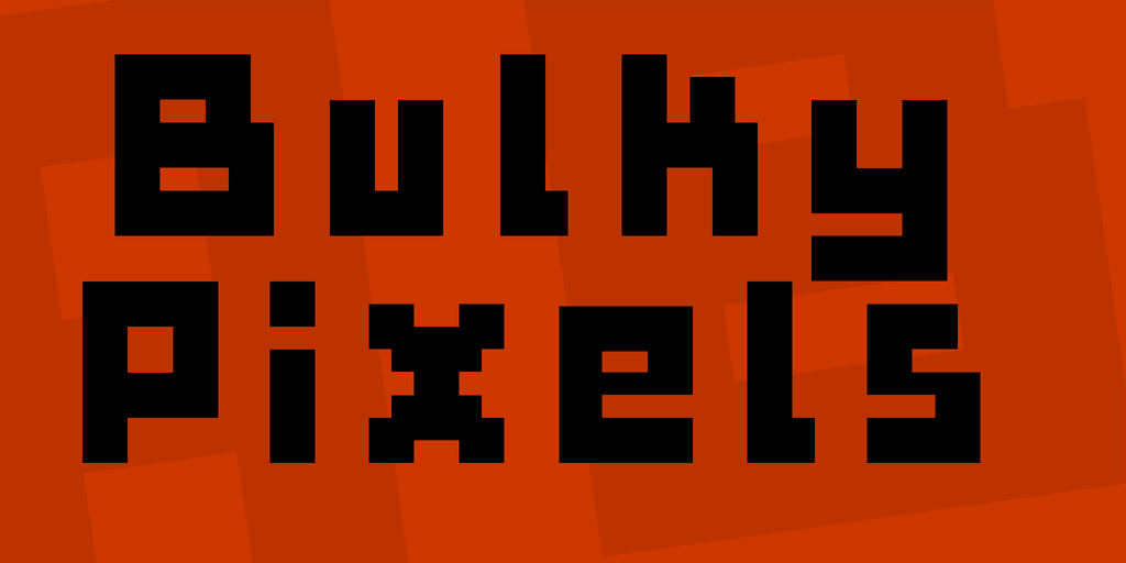 Bulky Pixels illustration 1