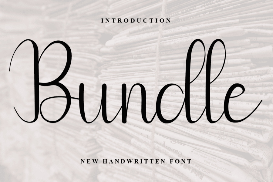 Bundle Font · 1001 Fonts