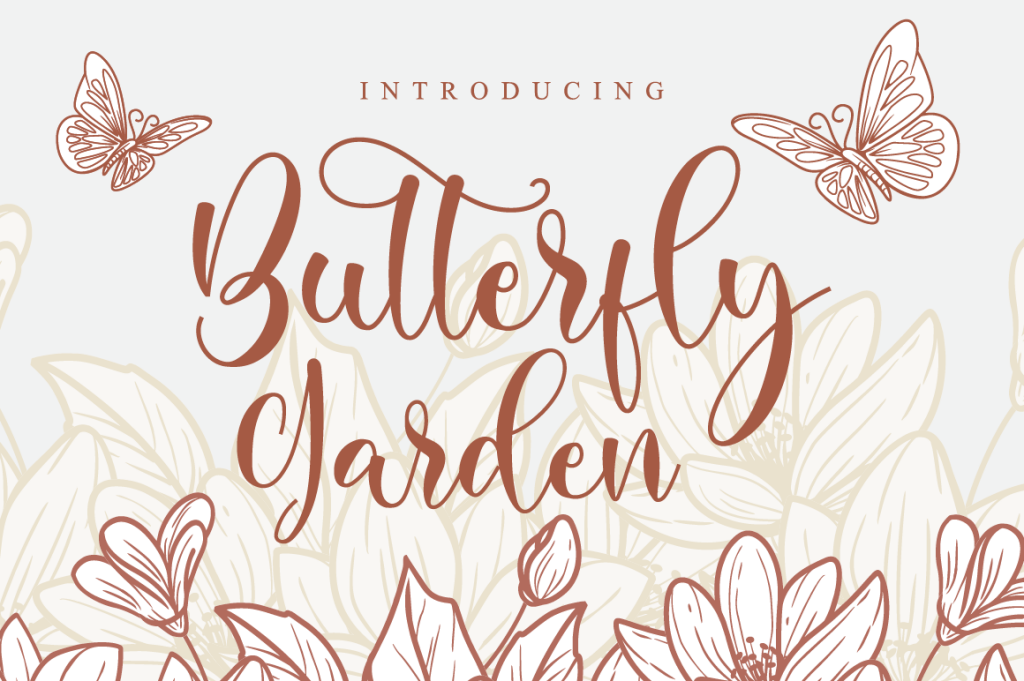 Butterfly Garden illustration 1