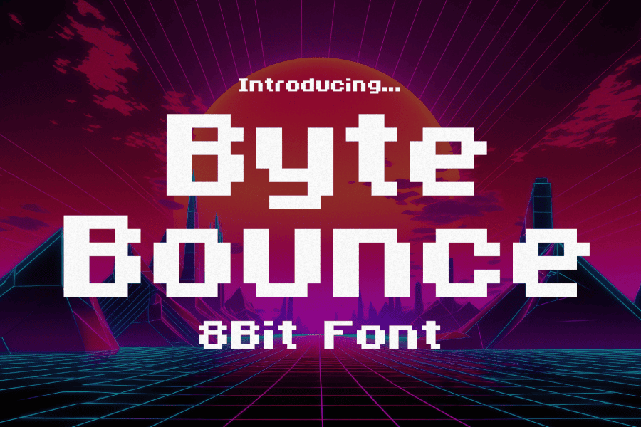 22 Free 1980s, Gaming, Pixel, Retro, Video Game Fonts · 1001 Fonts