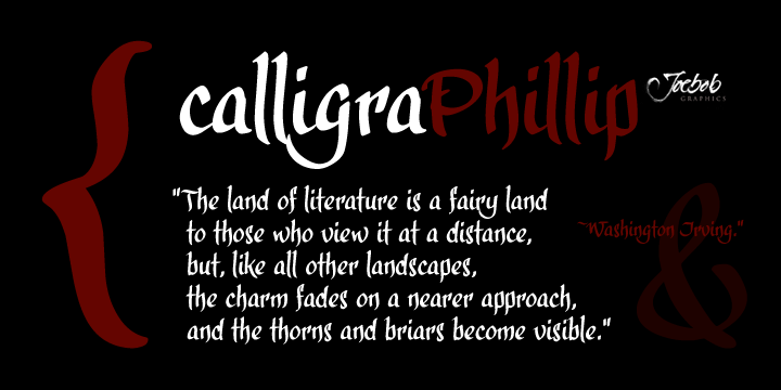 calligra Phillip TRIAL illustration 1