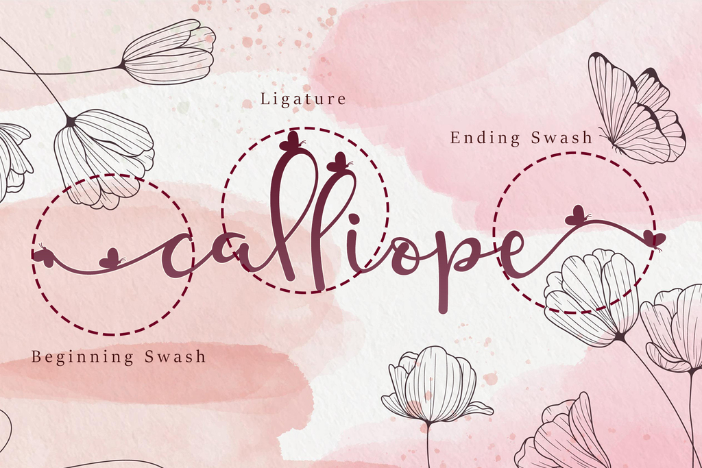 Calliope Script illustration 8