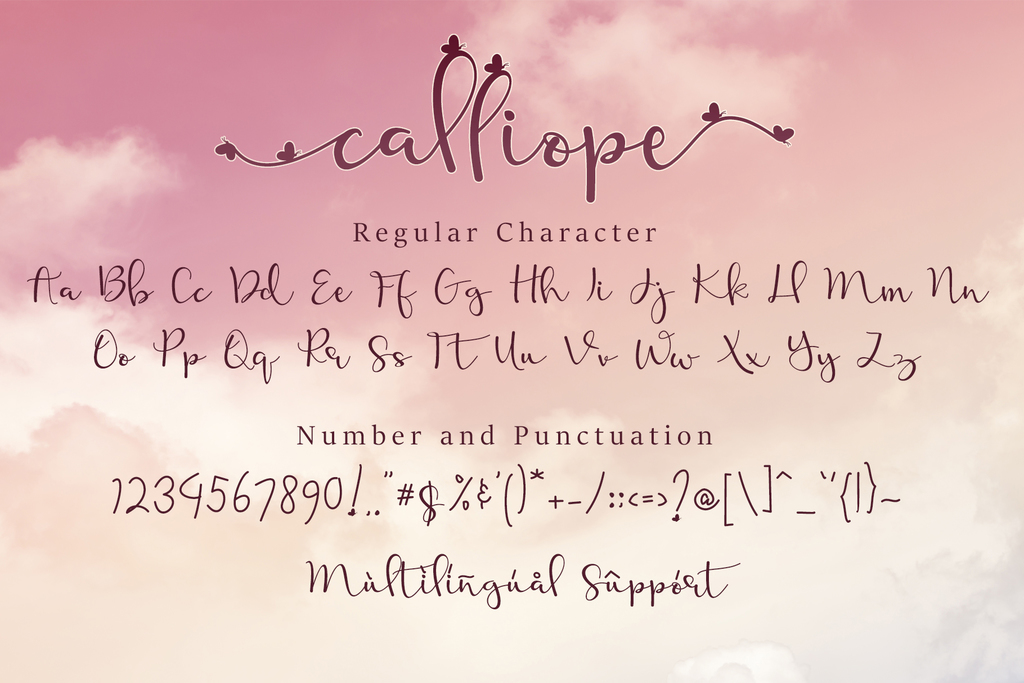 Calliope Script illustration 9