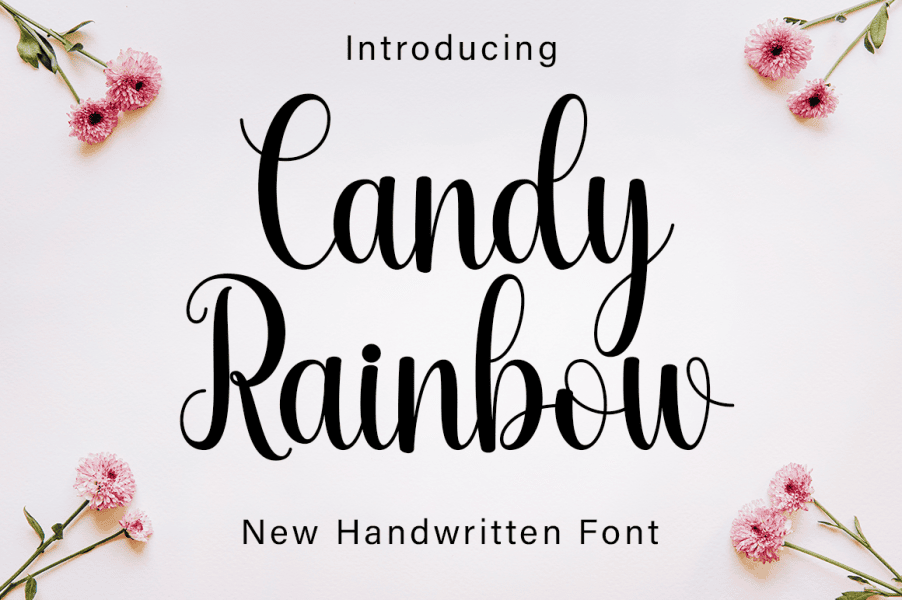 Candy Rainbow Font · 1001 Fonts