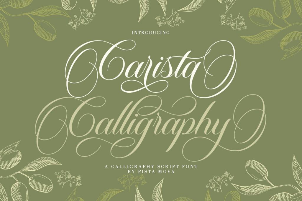 Carista Calligraphy illustration 9