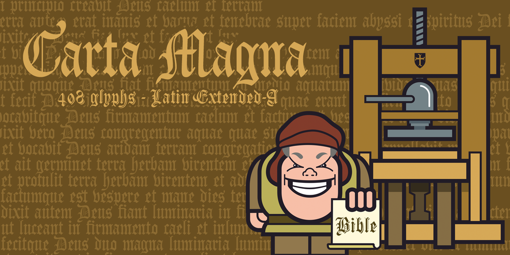 Carta Magna Line illustration 4