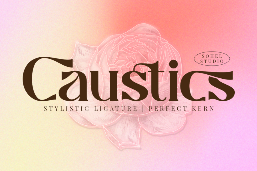Caustics Demo Font · 1001 Fonts