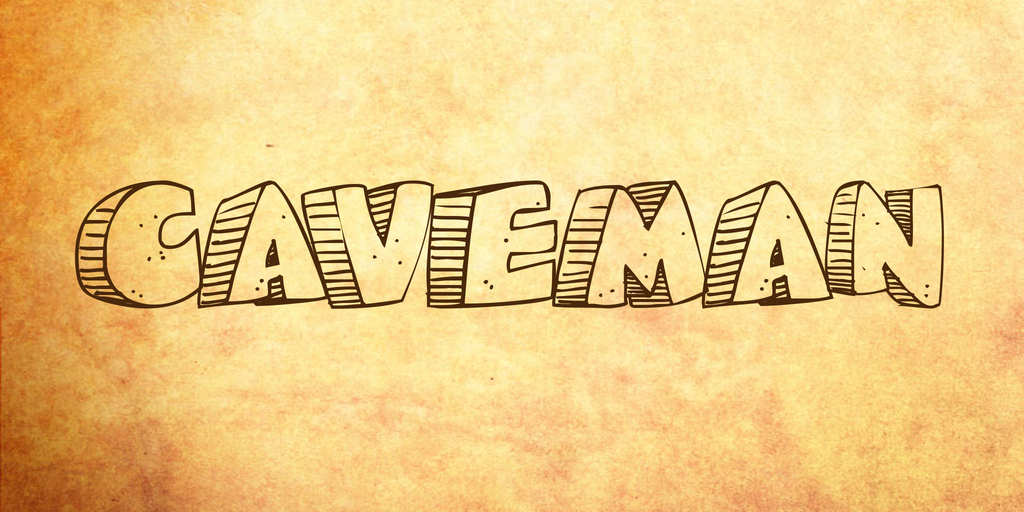 Caveman illustration 5