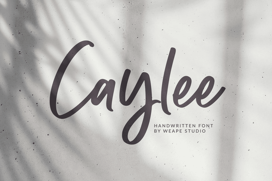 Caylee Font · 1001 Fonts