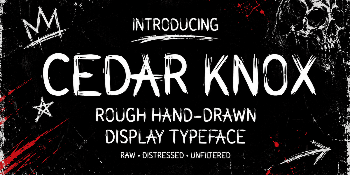 String Cursive Font Cedar Knox Font · 1001 Fonts