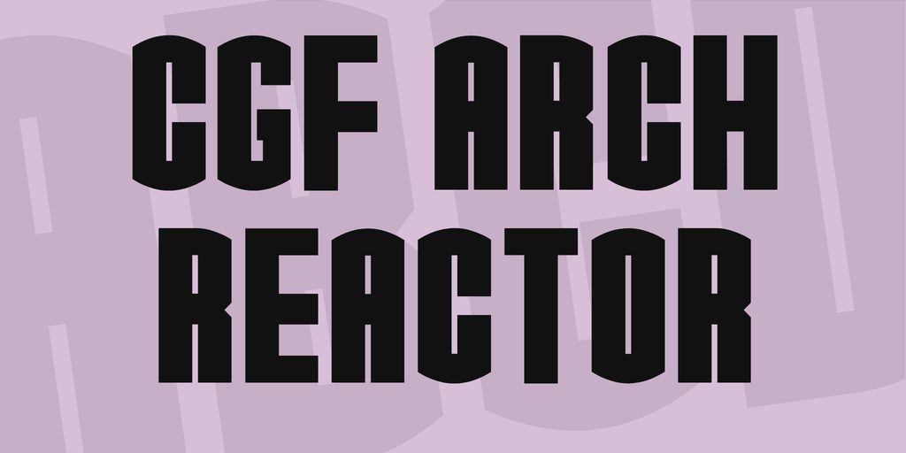 CGF Arch Reactor illustration 1