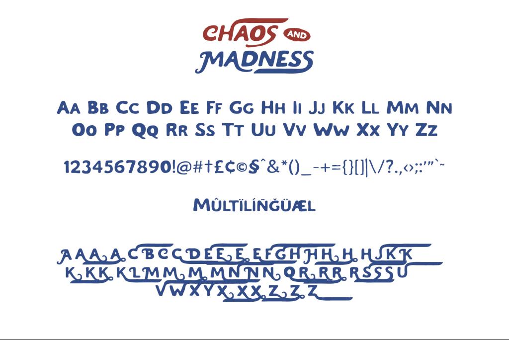 Chaos And Madness Free illustration 7