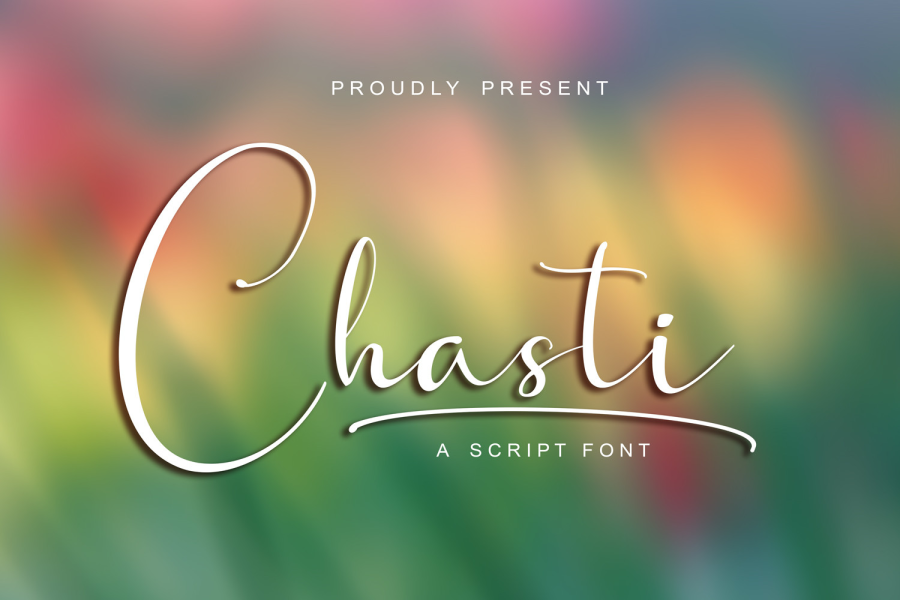 Chasti Font · 1001 Fonts