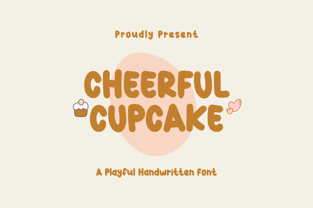 Cheerful Cupcake illustration 1