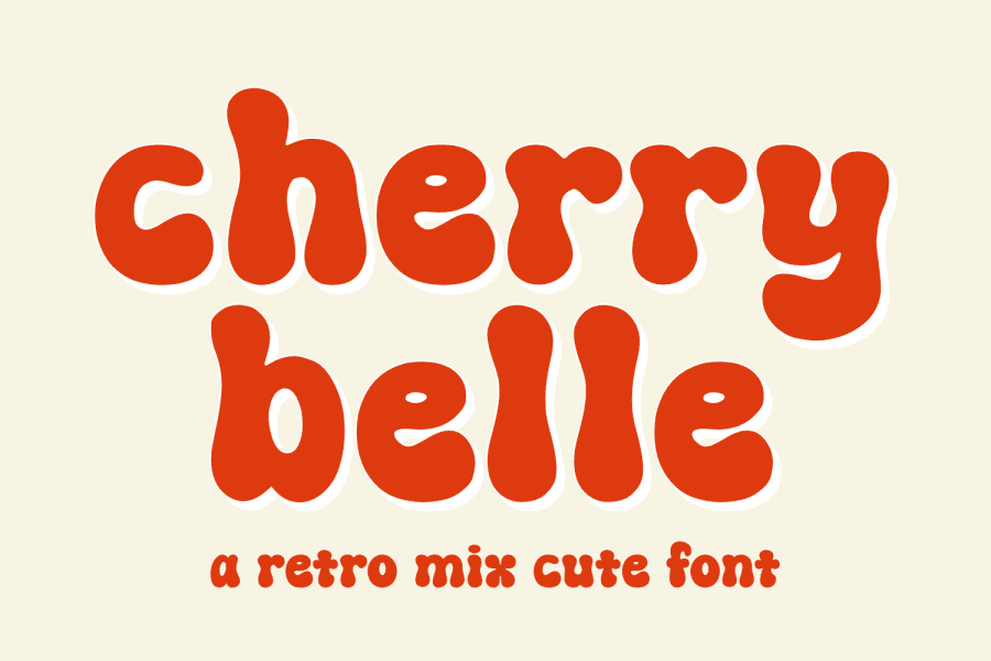 Cherry Belle Font · 1001 Fonts