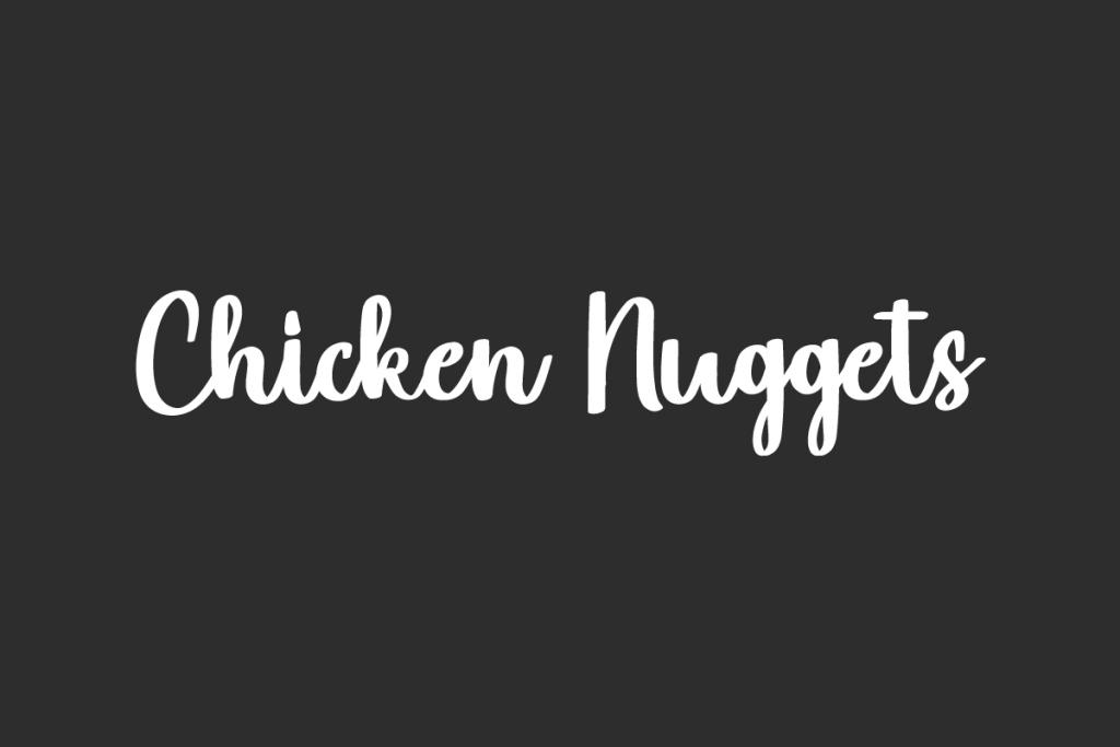 Chicken Nuggets Demo illustration 2
