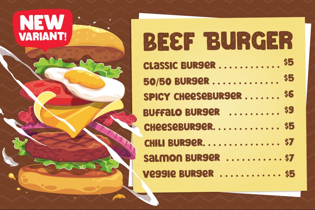 Chieezy Burger illustration 5