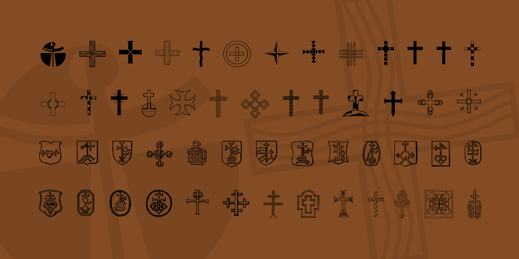 Christian Crosses IV illustration 1