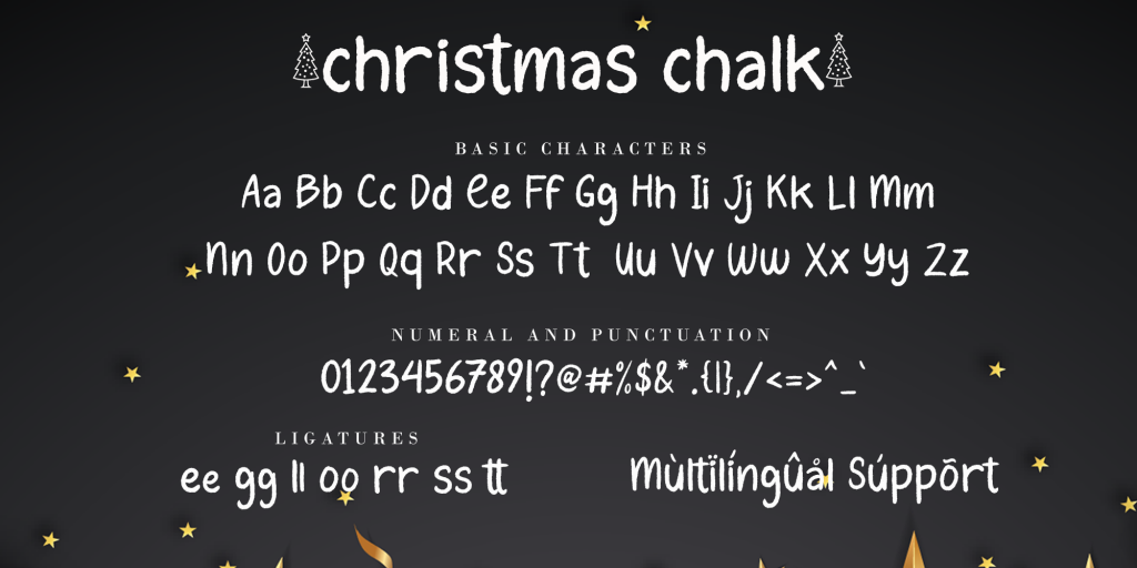 Christmas Chalk illustration 8