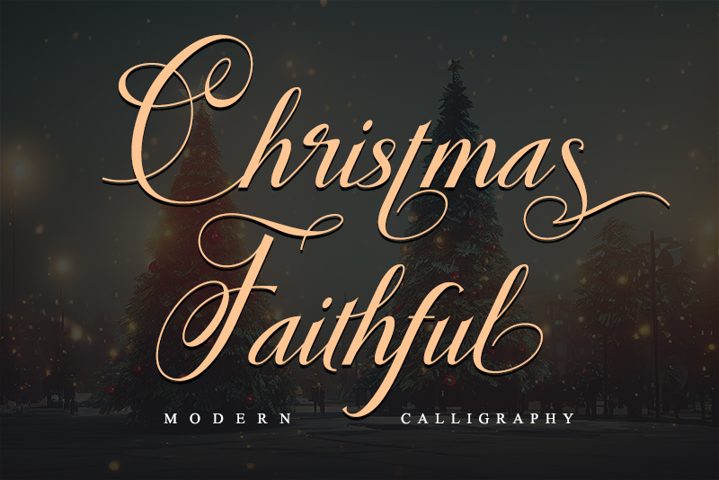 Christmas Faithful-Personal use illustration 2