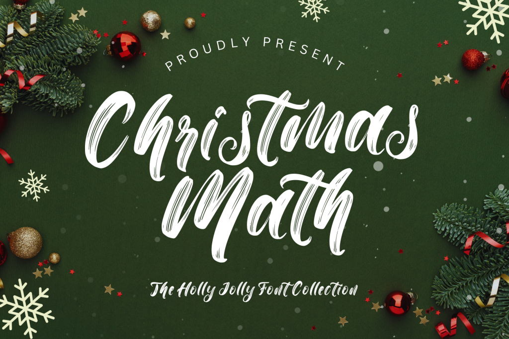 Christmas Math illustration 2