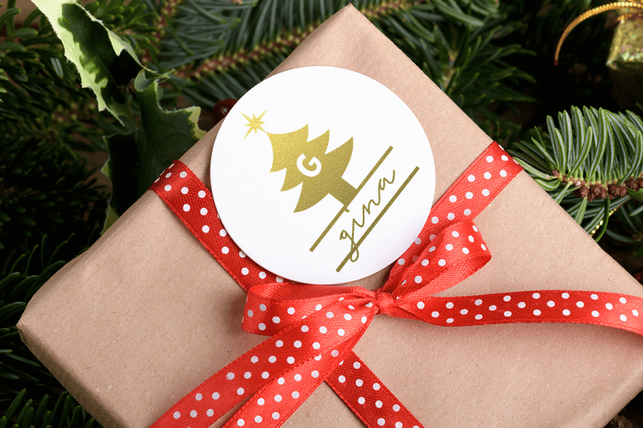 Christmas Monogram illustration 7