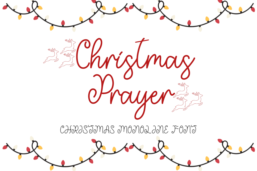 Christmas Prayer illustration 1