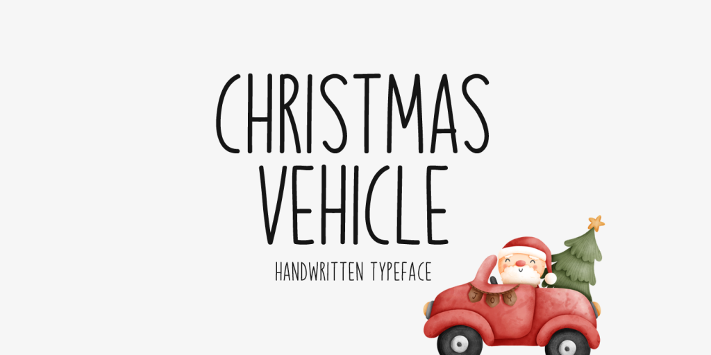 Christmas Vehicle illustration 2