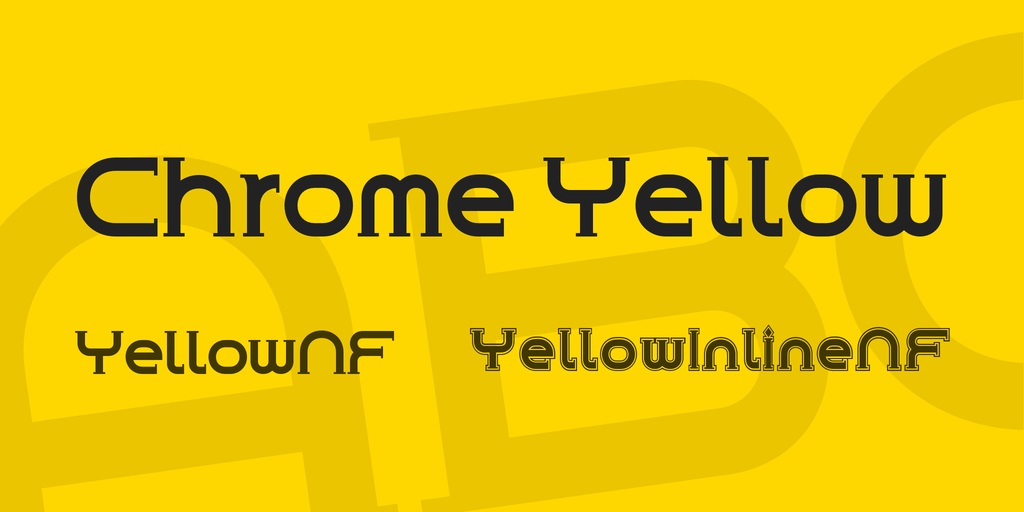 Chrome Yellow illustration 5