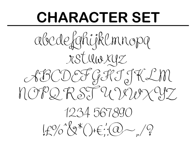 Clarissa In Cursive Clarissa Font · 1001 Fonts