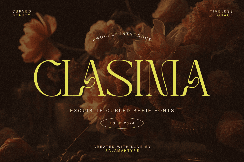 Clasima_Personal_Use_Only Font · 1001 Fonts