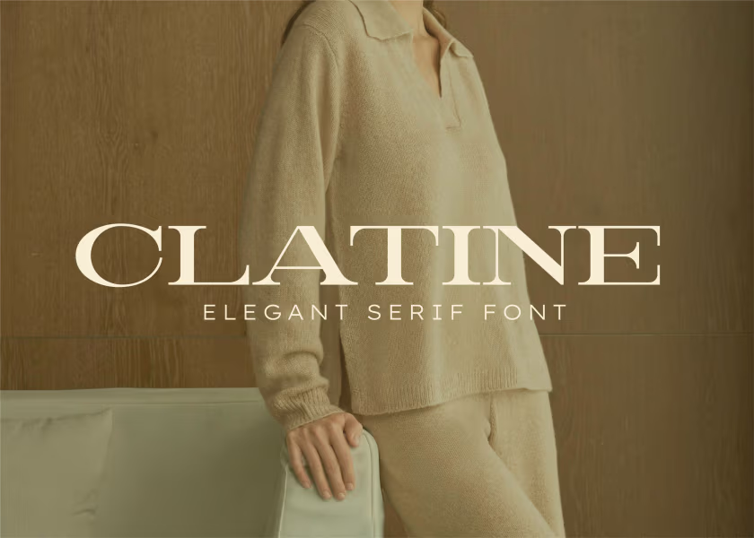 Clatine by BarakaType — Free Font Download | NoBadFonts