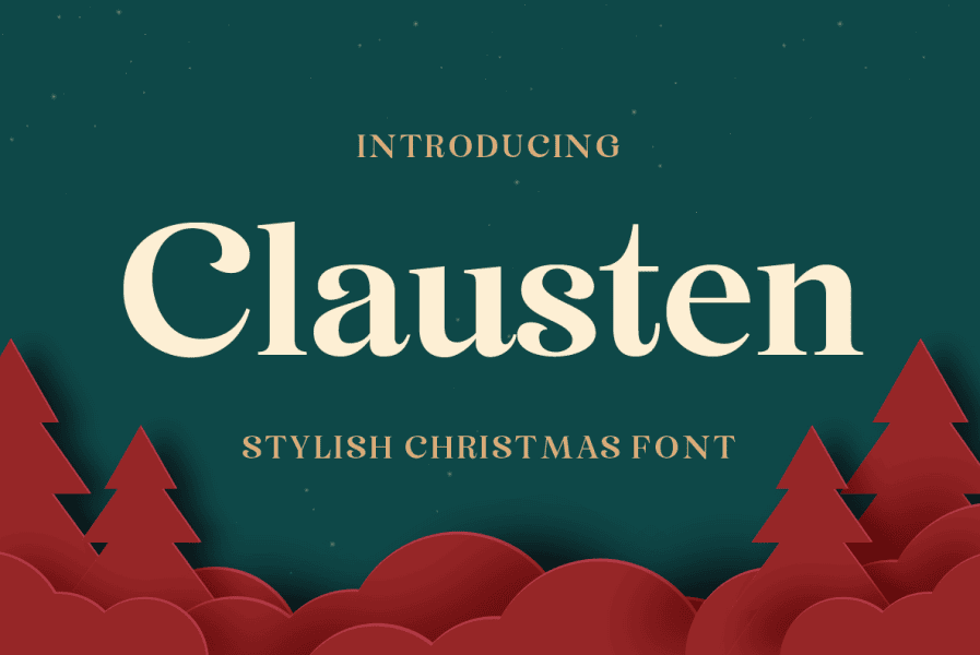 Clausten Font · 1001 Fonts