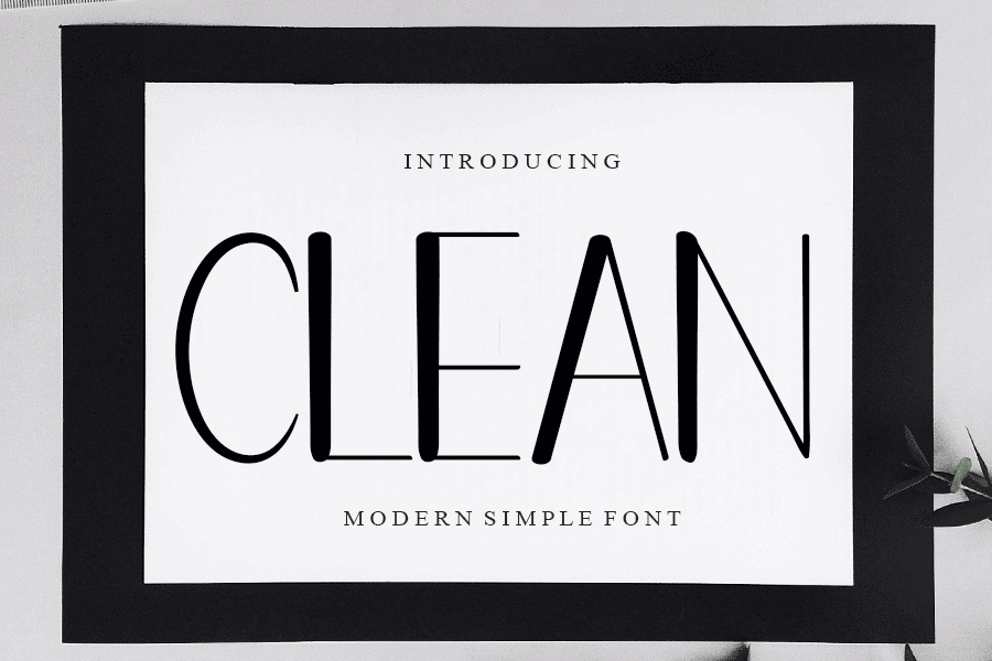 Clean Fun Font Clean Font · 1001 Fonts