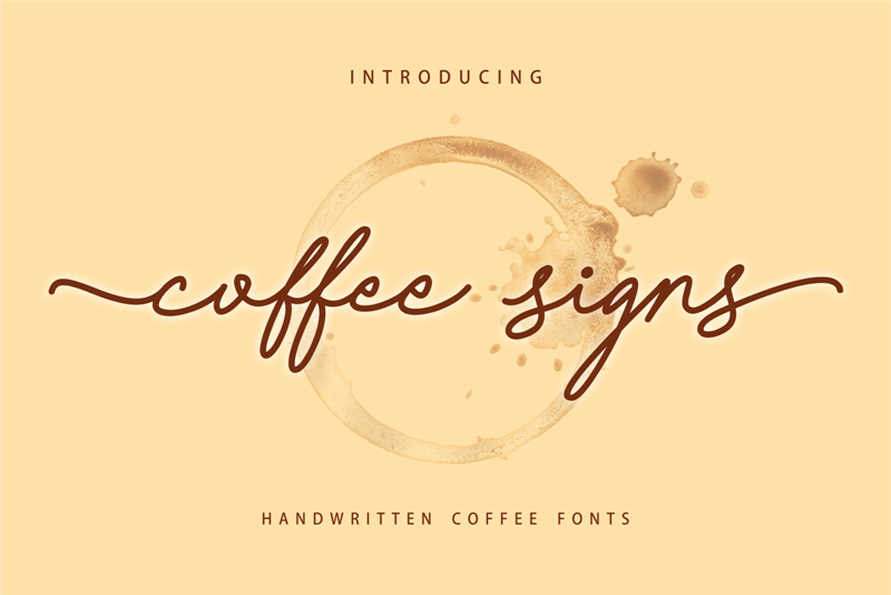 Coffee Signs illustration 5