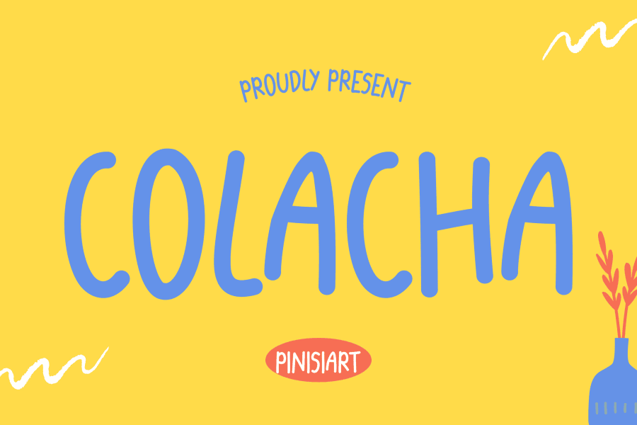 Colacha Font · 1001 Fonts