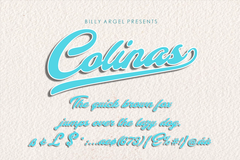 Colinas Personal Use illustration 2