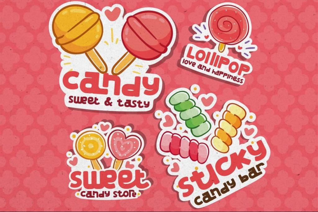 COLORFUL CANDY illustration 10